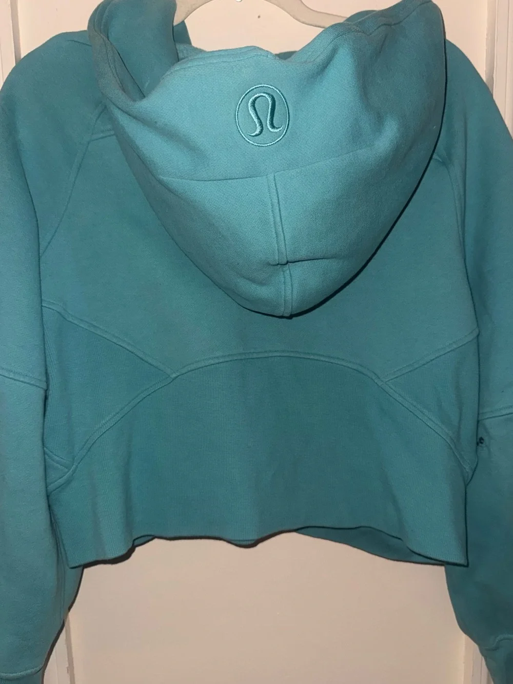 lululemon athletica Teal Half-Zip Hoodie
